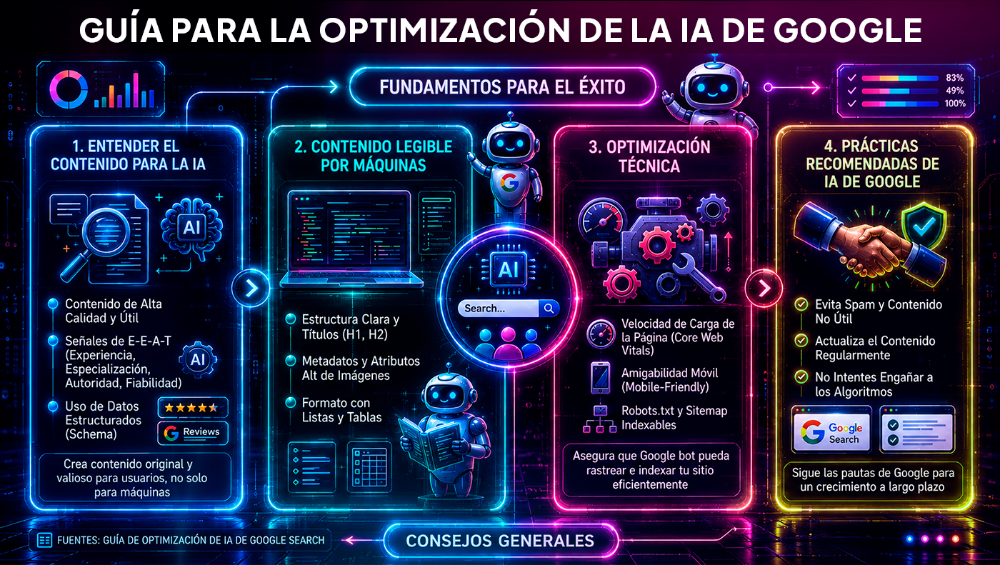 Guía definitiva para posicionarse en la IA de Google
