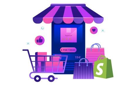 Proyecto Shopify desarrollado por Tikual Marketing